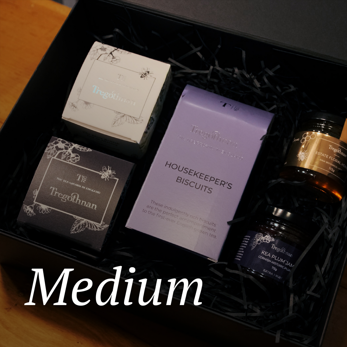 Tregothnan Black Gift Box
