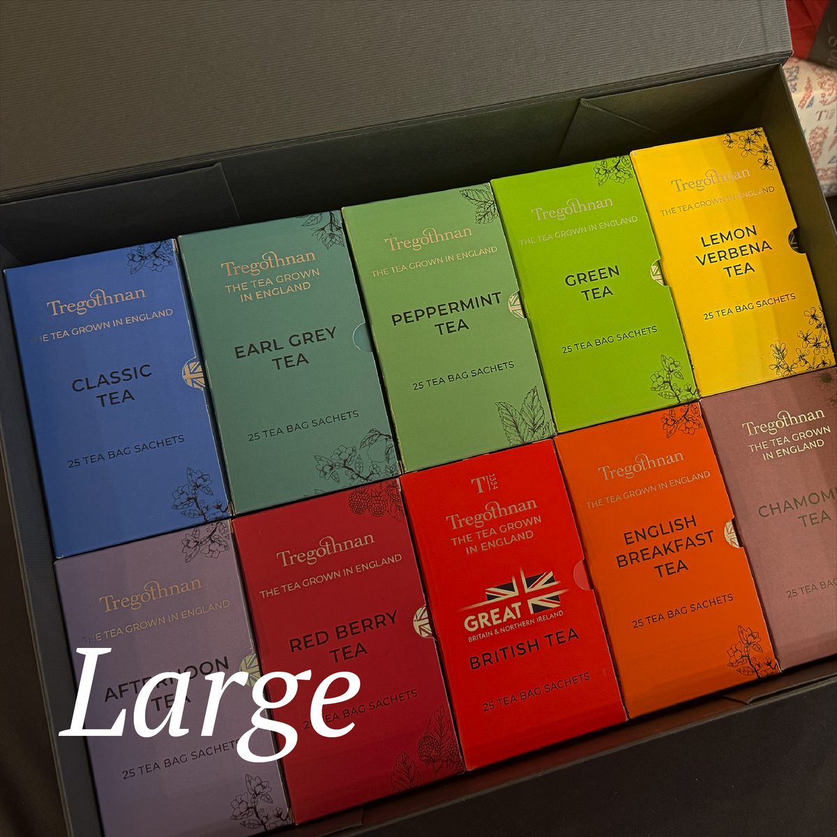 Tregothnan Black Gift Box