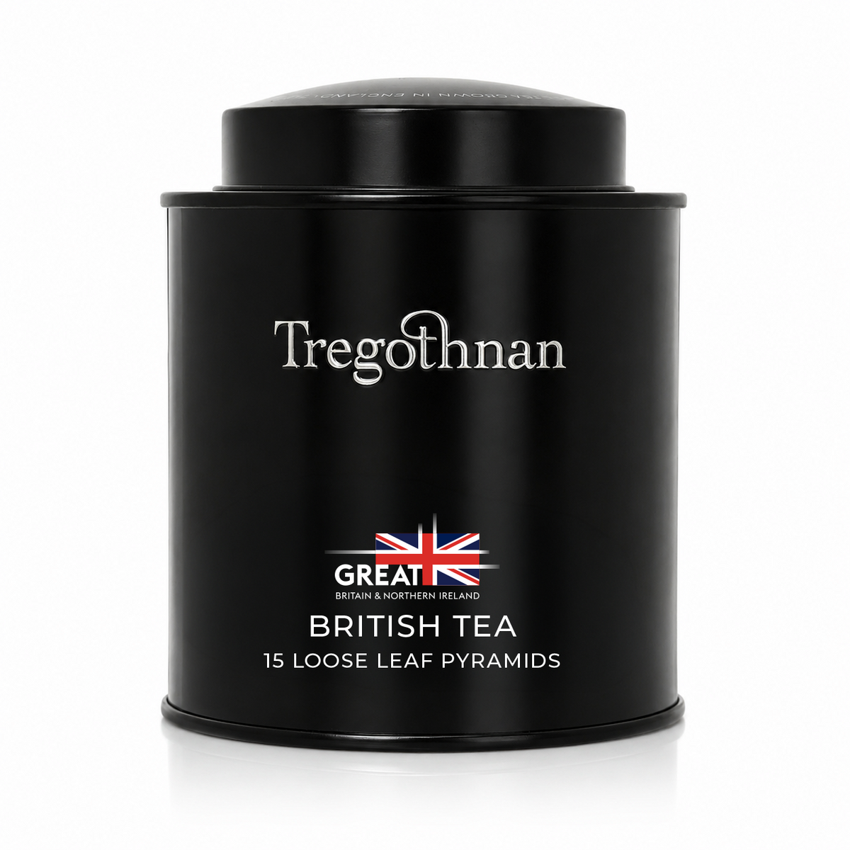 Tregothnan Great British Tea Tin - 15 Loose Leaf Pyramid Bags