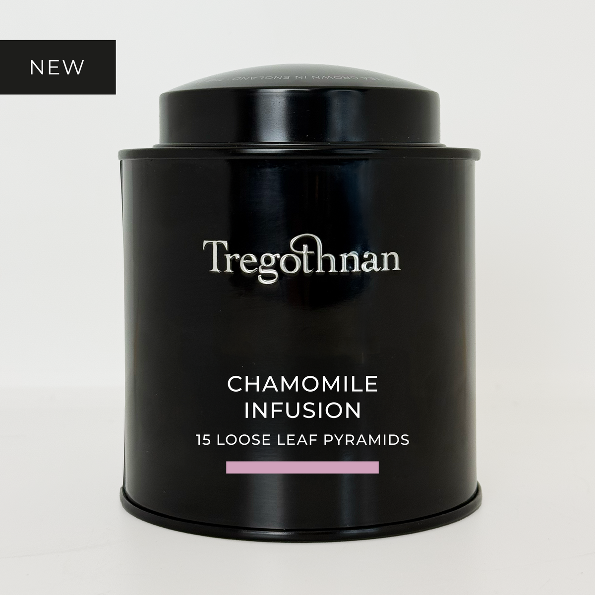 Tregothnan Chamomile Infusion Tin - 15 Loose Leaf Pyramid Bags