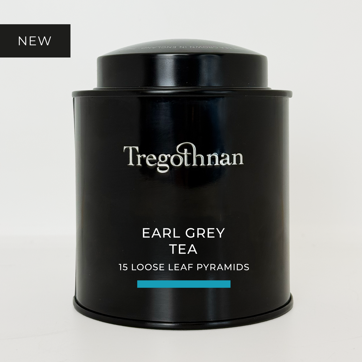 Tregothnan Earl Grey Tea Tin - 15 Loose Leaf Pyramid Bags