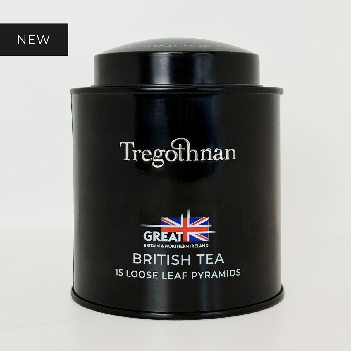 Tregothnan Great British Tea Tin - 15 Loose Leaf Pyramid Bags