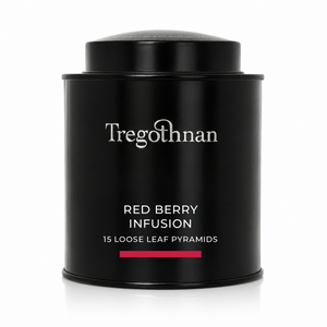 Tregothnan Red Berry Infusion Tin - 15 Loose Leaf Pyramid Bags